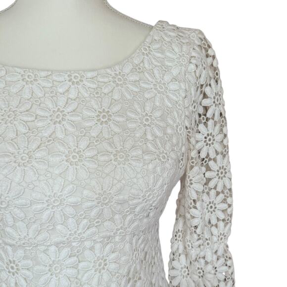 Lilly Pulitzer Shayna Floral Lace Dress - Size 4 - Picture 2 of 6